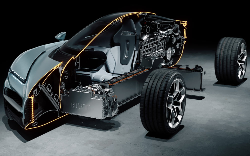 Meccanica di Bugatti Tourbillon